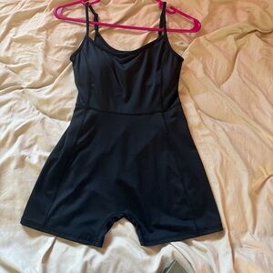 refuge Black Athletic One-Piece